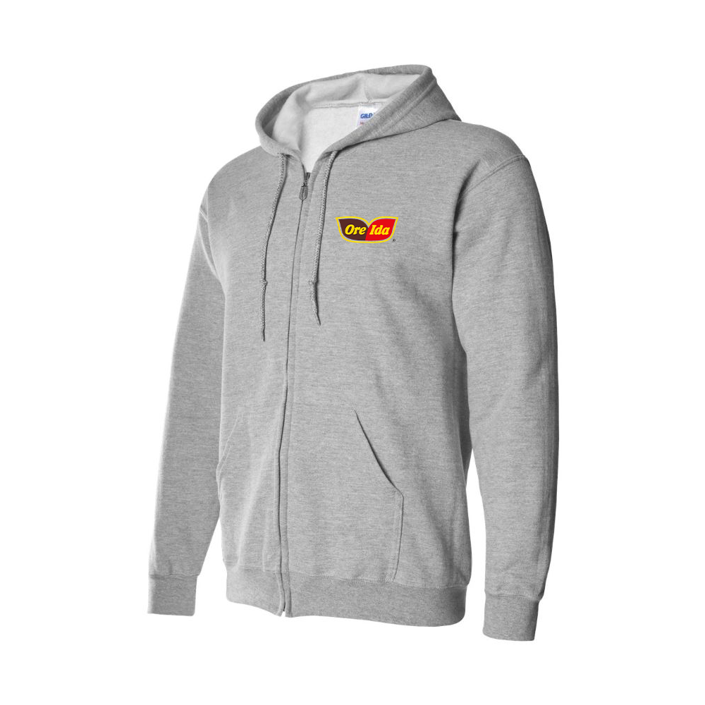 Men's Ore Ida Logo Zipper Hoodie