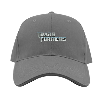 Transformers Logo Dad Baseball Cap