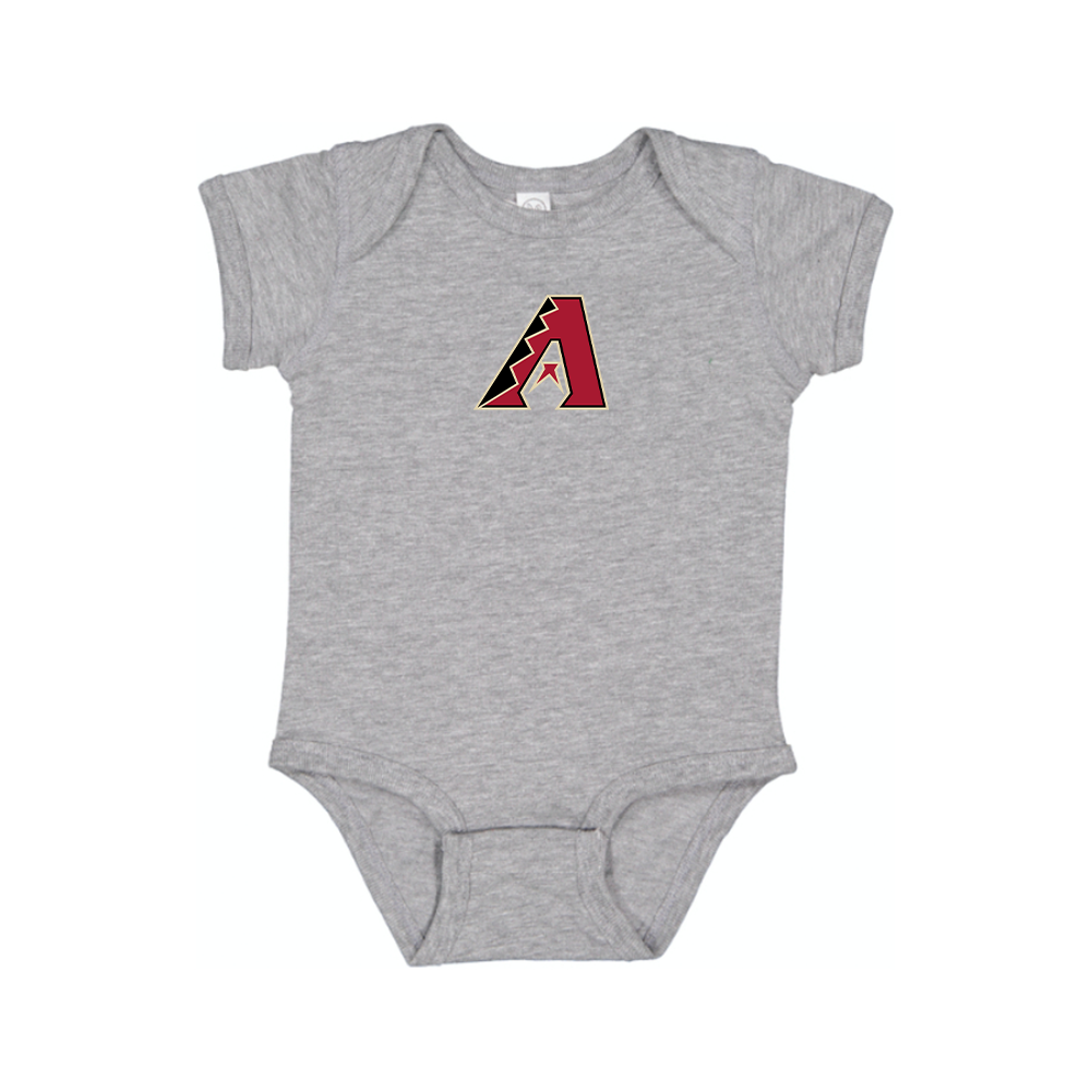 Arizona Diamondbacks Logo Baby Romper Onesie
