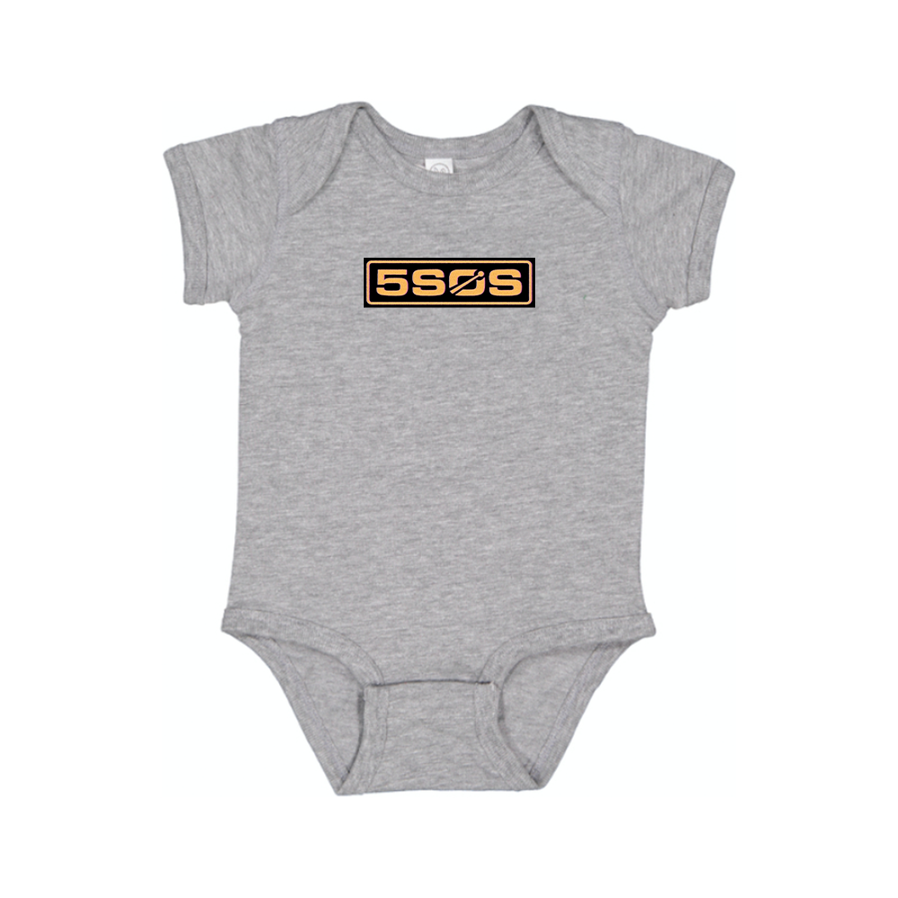 5sos Logo Baby Romper Onesie