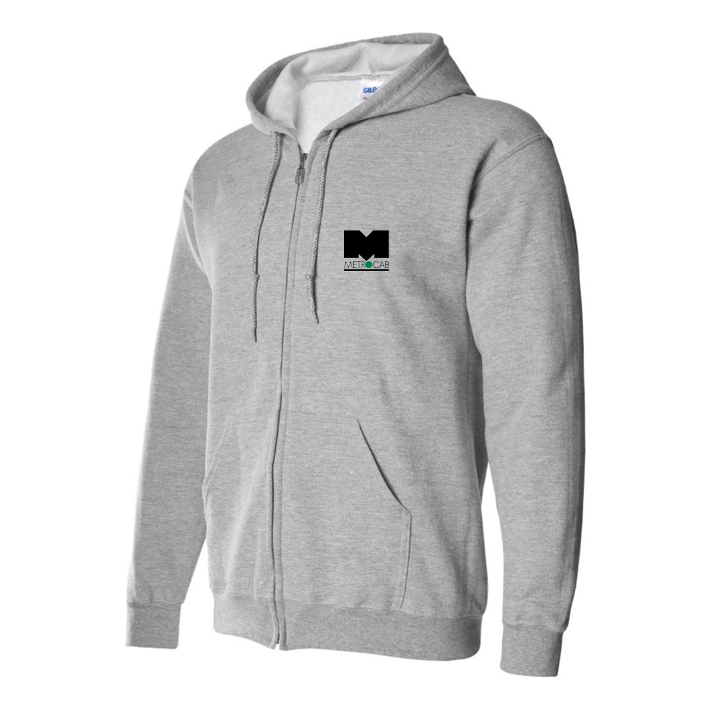 Men's Metrocab Logo Zipper Hoodie
