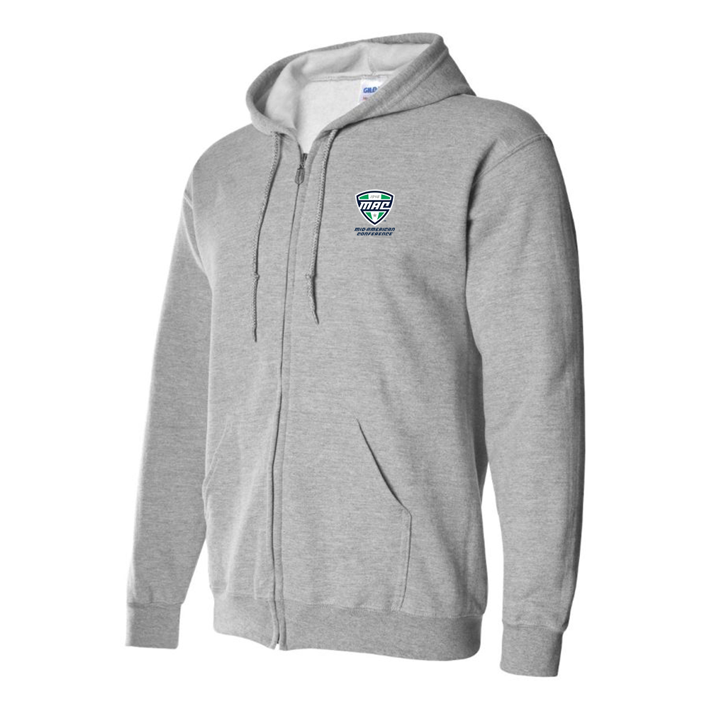 Men's Mid American Conference Logo Zipper Hoodie