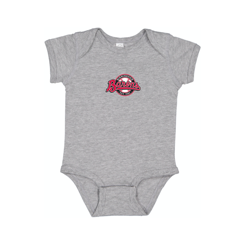 Birmingham Barons Logo Baby Romper Onesie