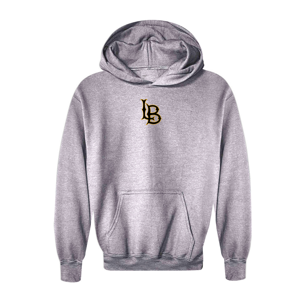 Youth Long Beach State 49ers Logo Pullover Hoodie