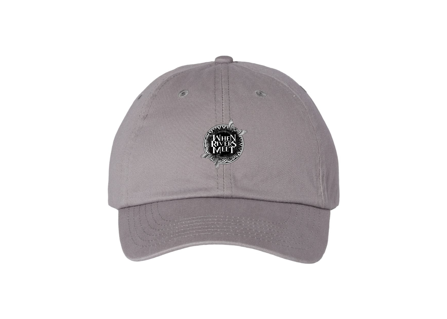 When Rivers Meet Valucap Adult Bio-Washed Classic Dad Hat
