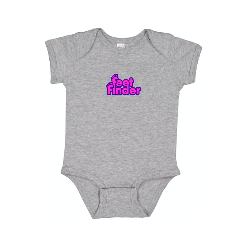 FeetFinder Logo Baby Romper Onesie