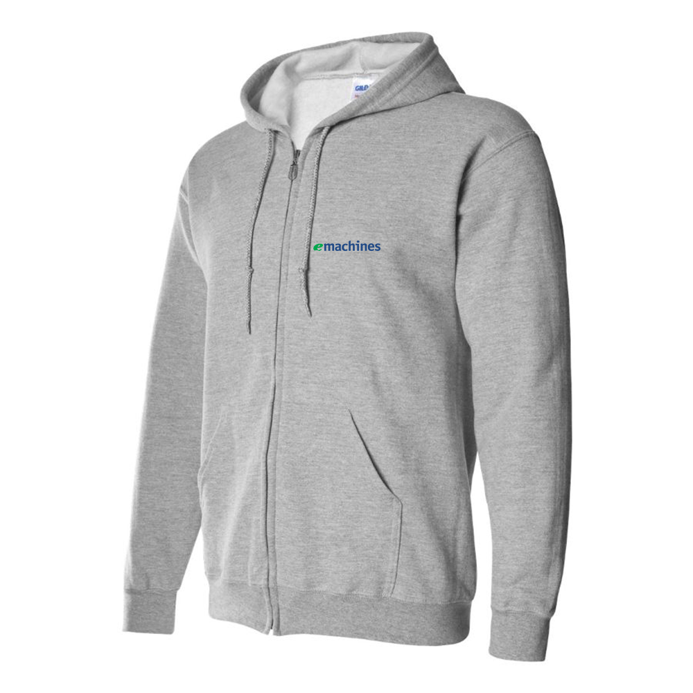 Men's eMachines Logo Zipper Hoodie