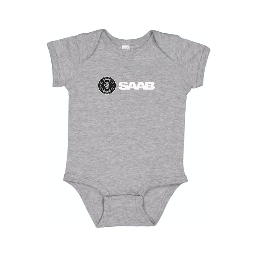 Saab Logo Baby Romper Onesie