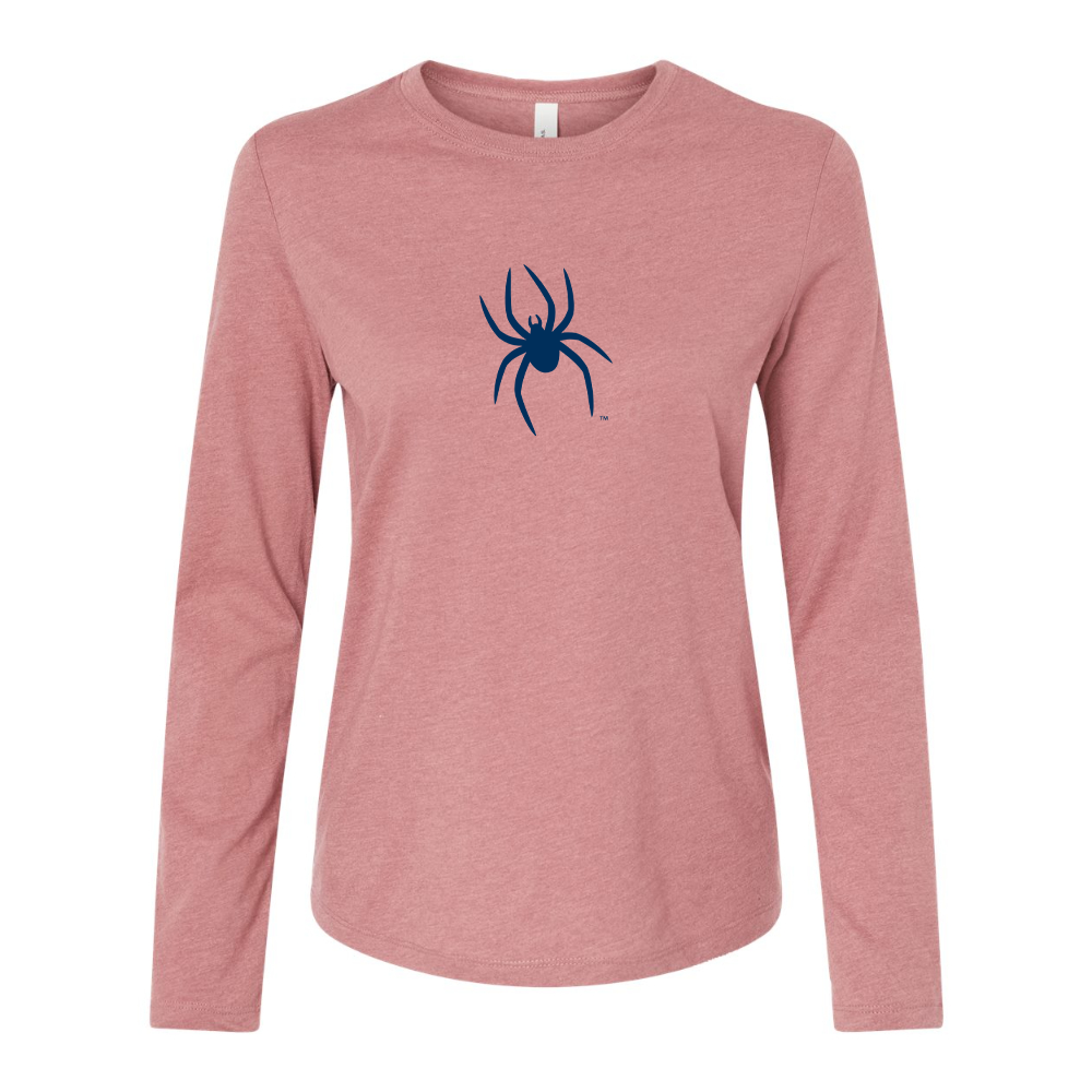 BELLA CANVAS Women’s Richmond Spiders Logo Jersey Long Sleeve Tee