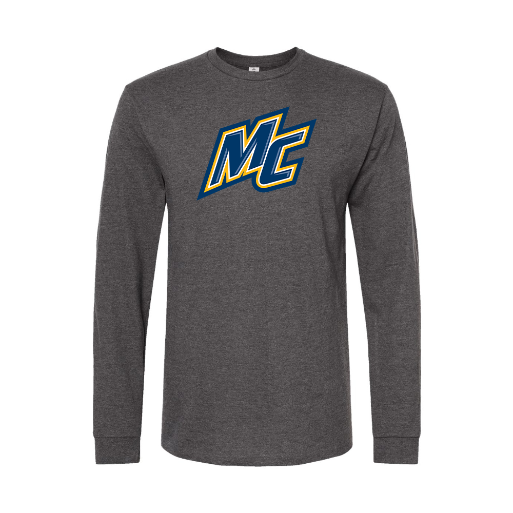 Men's Merrimack Warriors Logo Long Sleeve T-Shirt