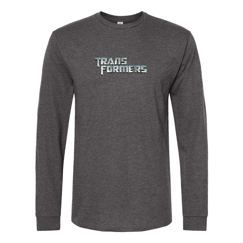 Men's Transformers Logo Long Sleeve T-Shirt