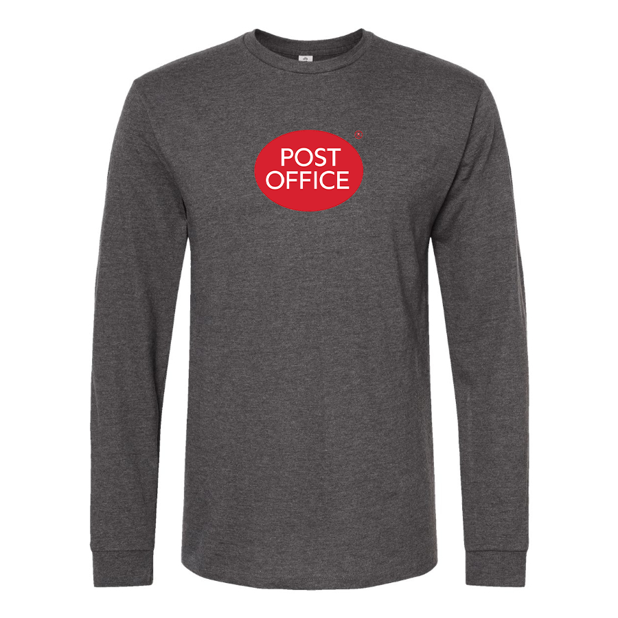 Men's Post Office Logo Long Sleeve T-Shirt