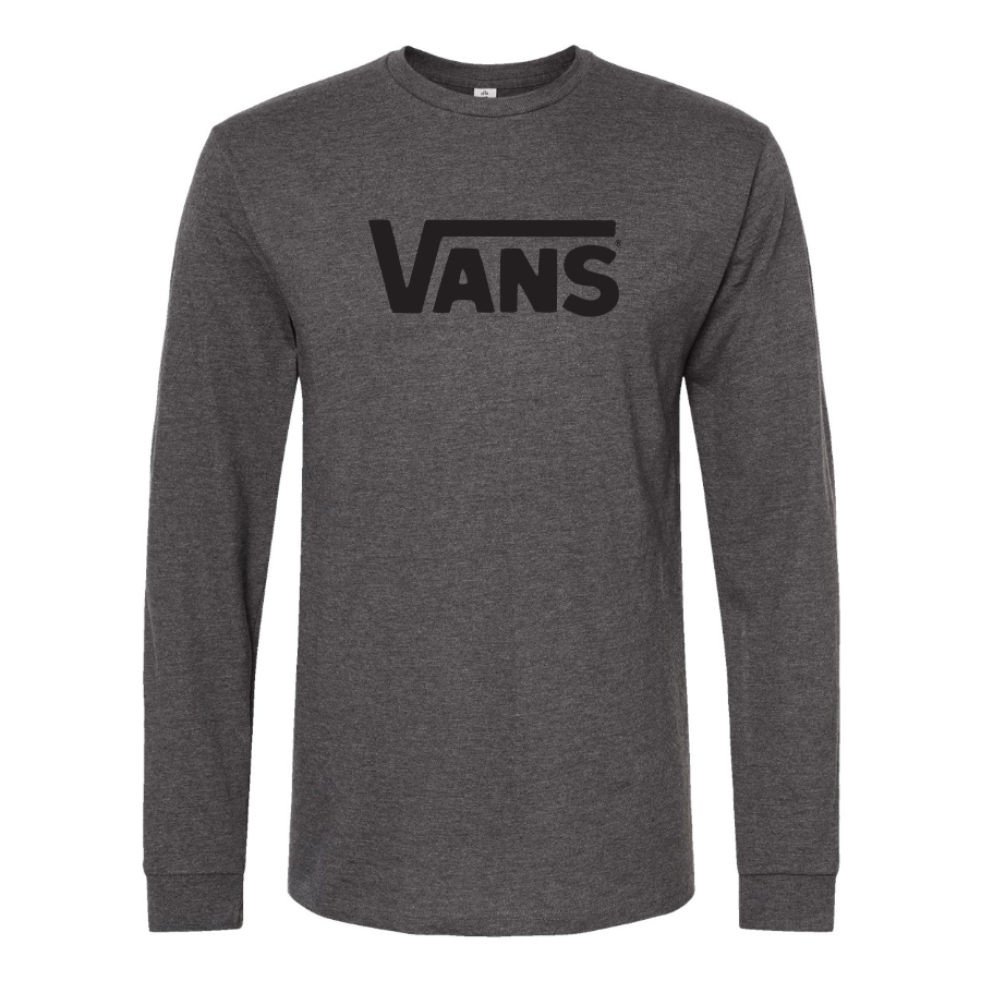 Men's Vans Logo Long Sleeve T-Shirt