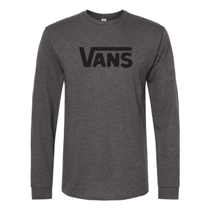 Men's Vans Logo Long Sleeve T-Shirt