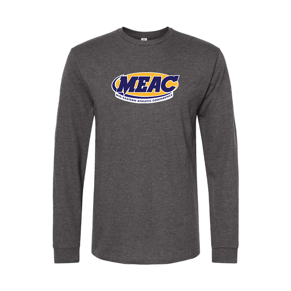 Men's Mid Eastern Athletic Conference Logo Long Sleeve T-Shirt