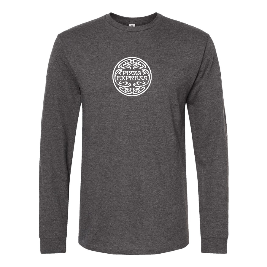 Men's Pizza Express Logo Long Sleeve T-Shirt