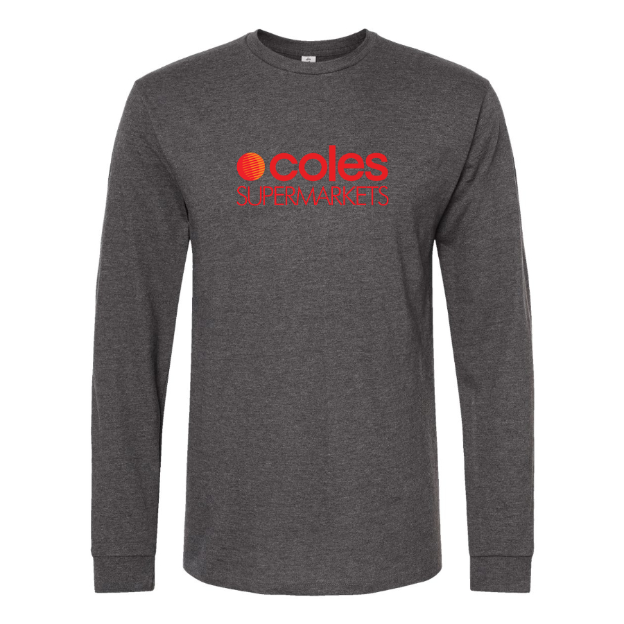 Men's Coles Supermarket Long Sleeve T-Shirt