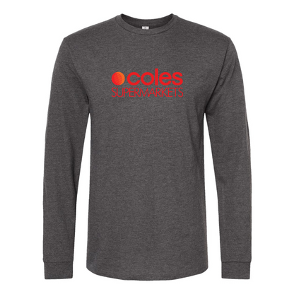 Men's Coles Supermarket Long Sleeve T-Shirt