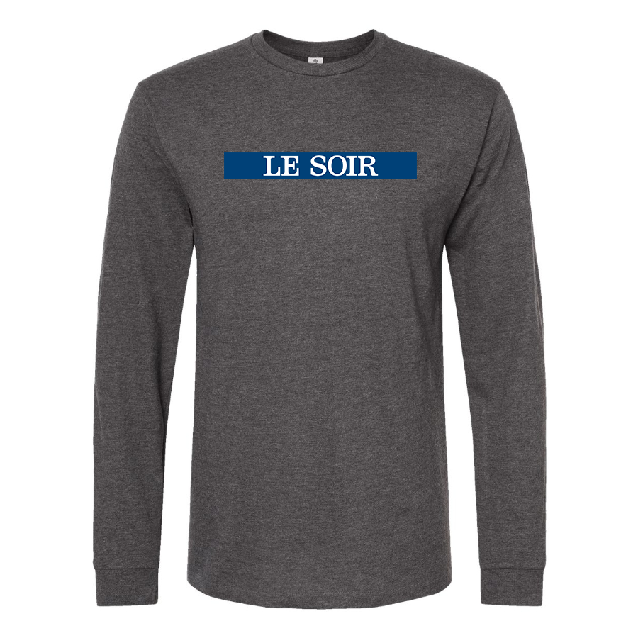 Men's Le soir Logo Long Sleeve T-Shirt