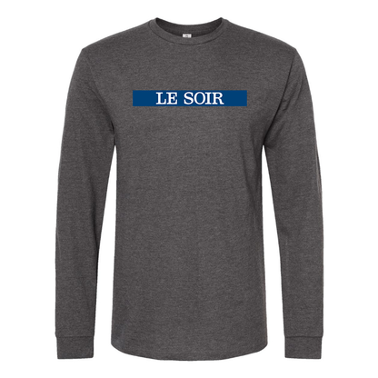 Men's Le soir Logo Long Sleeve T-Shirt