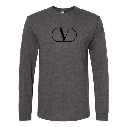Men's Valentino Symbol Long Sleeve T-Shirt