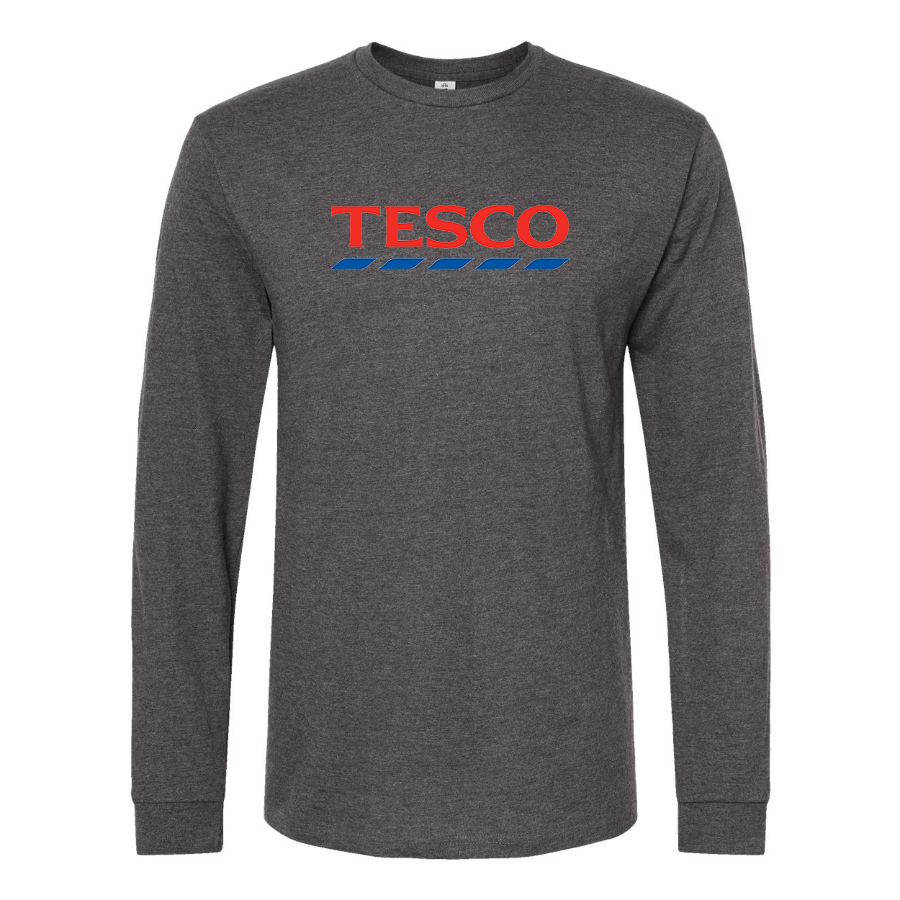 Men's Tesco Logo Long Sleeve T-Shirt
