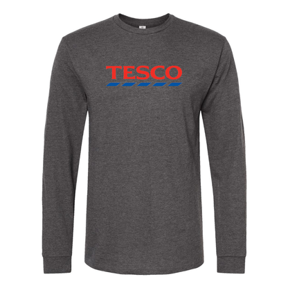 Men's Tesco Logo Long Sleeve T-Shirt