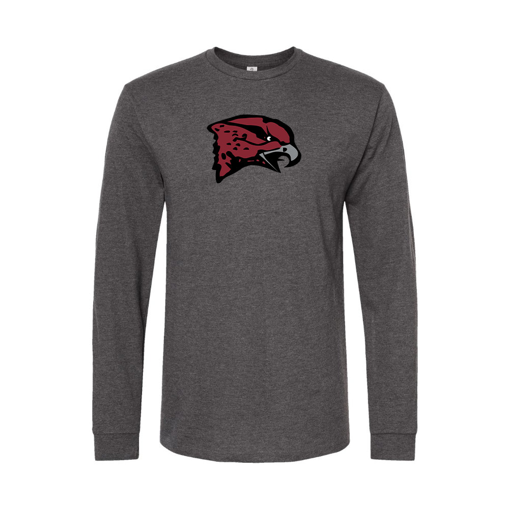 Men's Maryland Eastern Shore Hawks Logo Long Sleeve T-Shirt