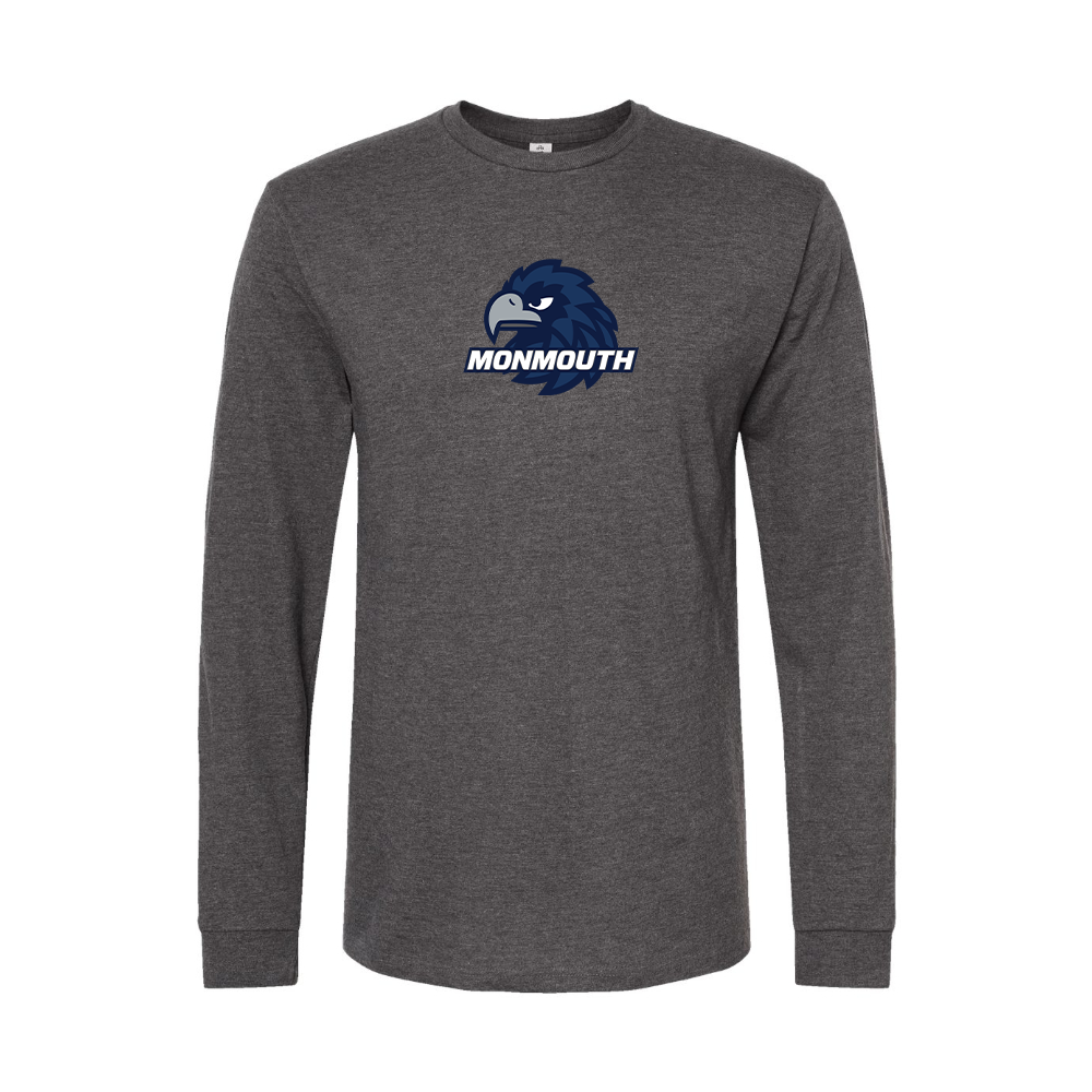 Men's Monmouth Hawks Logo Long Sleeve T-Shirt