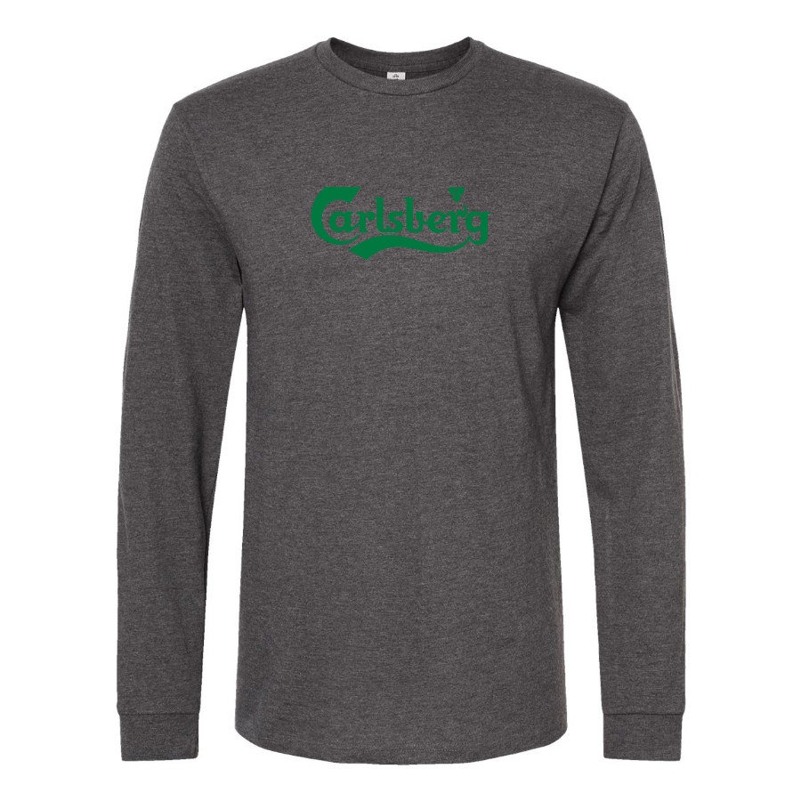 Men's Carlsbery Logo Long Sleeve T-Shirt