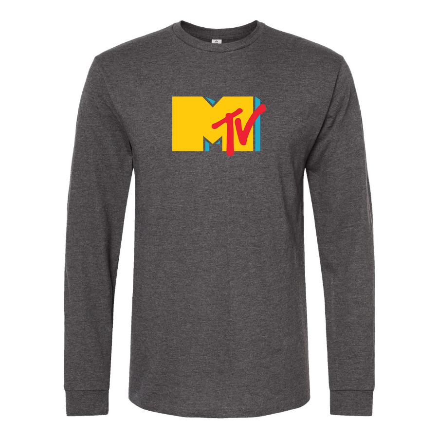 Men's MTV Logo Long Sleeve T-Shirt