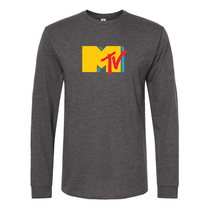 Men's MTV Logo Long Sleeve T-Shirt