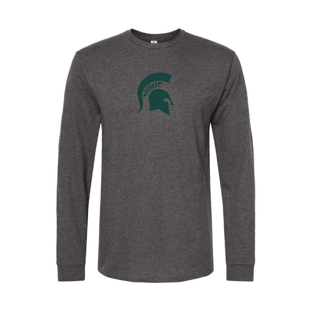 Men's Michigan State Spartans Logo Long Sleeve T-Shirt