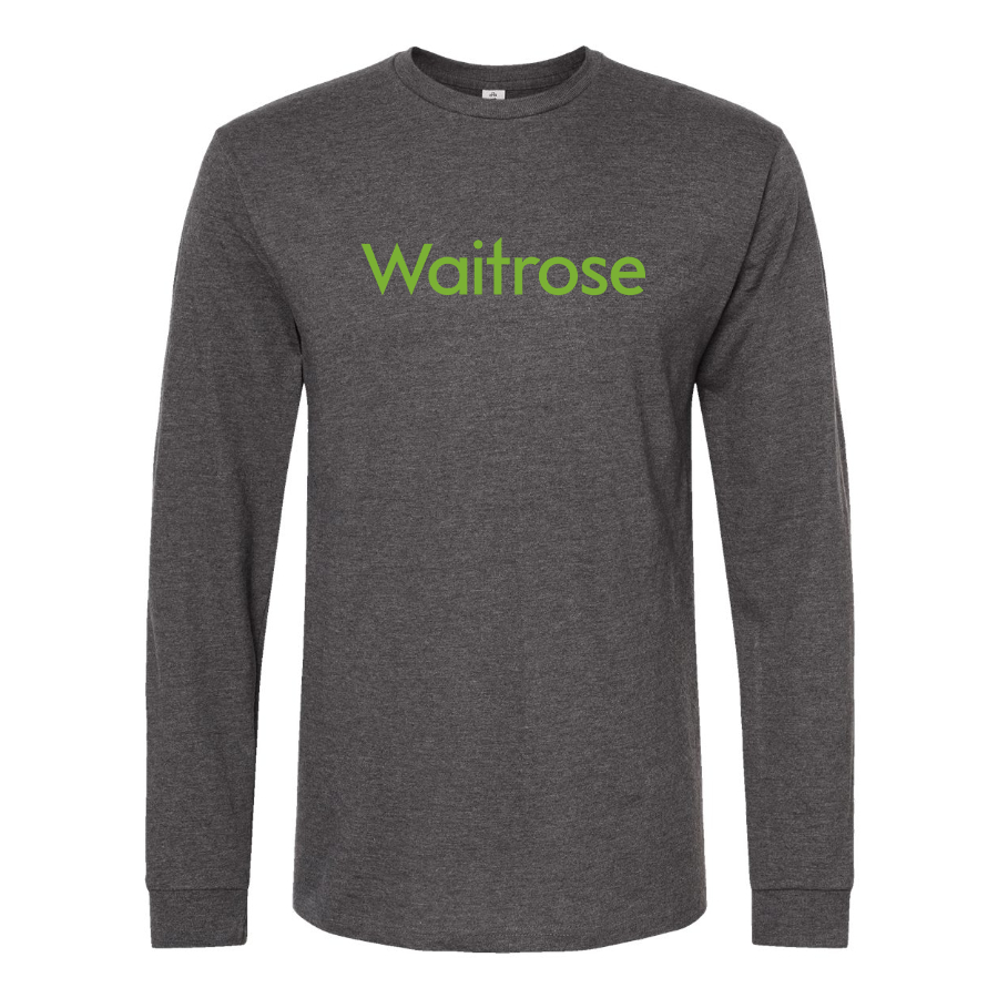 Men's Waitrose Logo Long Sleeve T-Shirt