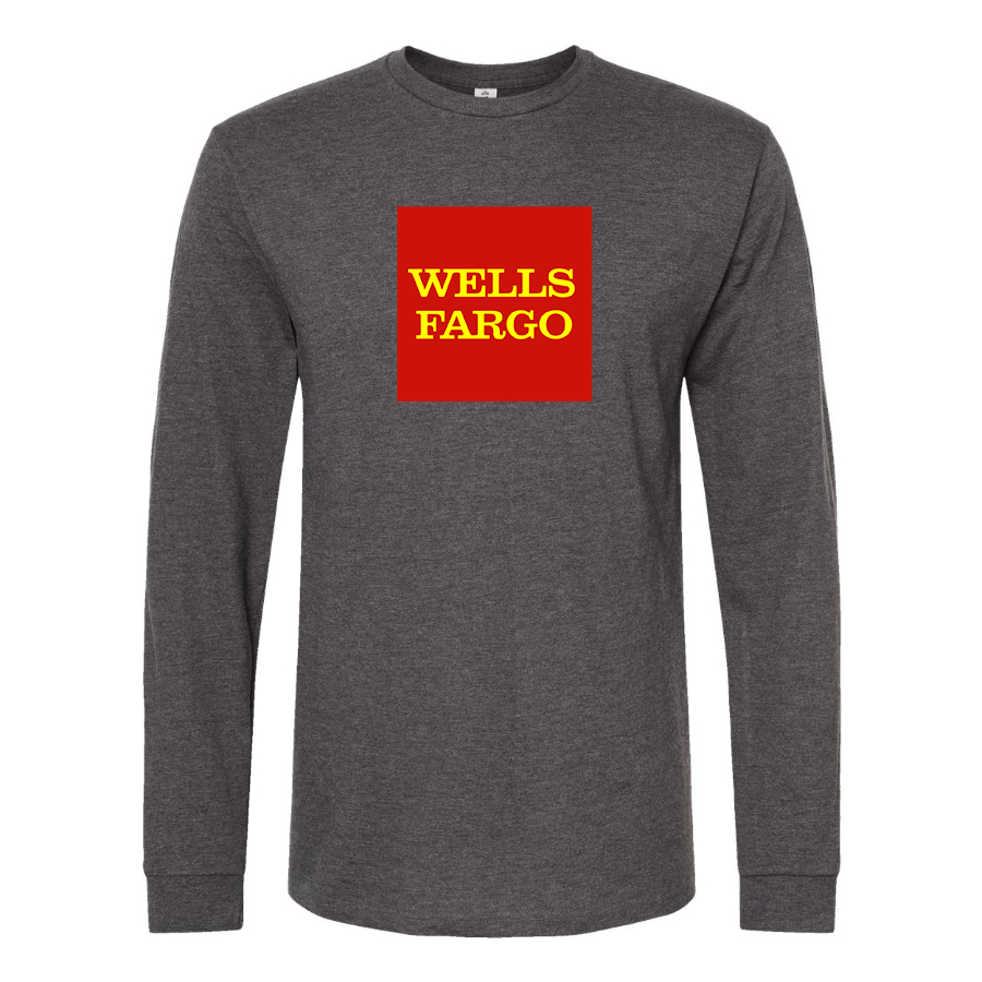 Men's Wells Fargo Logo Long Sleeve T-Shirt