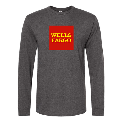 Men's Wells Fargo Logo Long Sleeve T-Shirt
