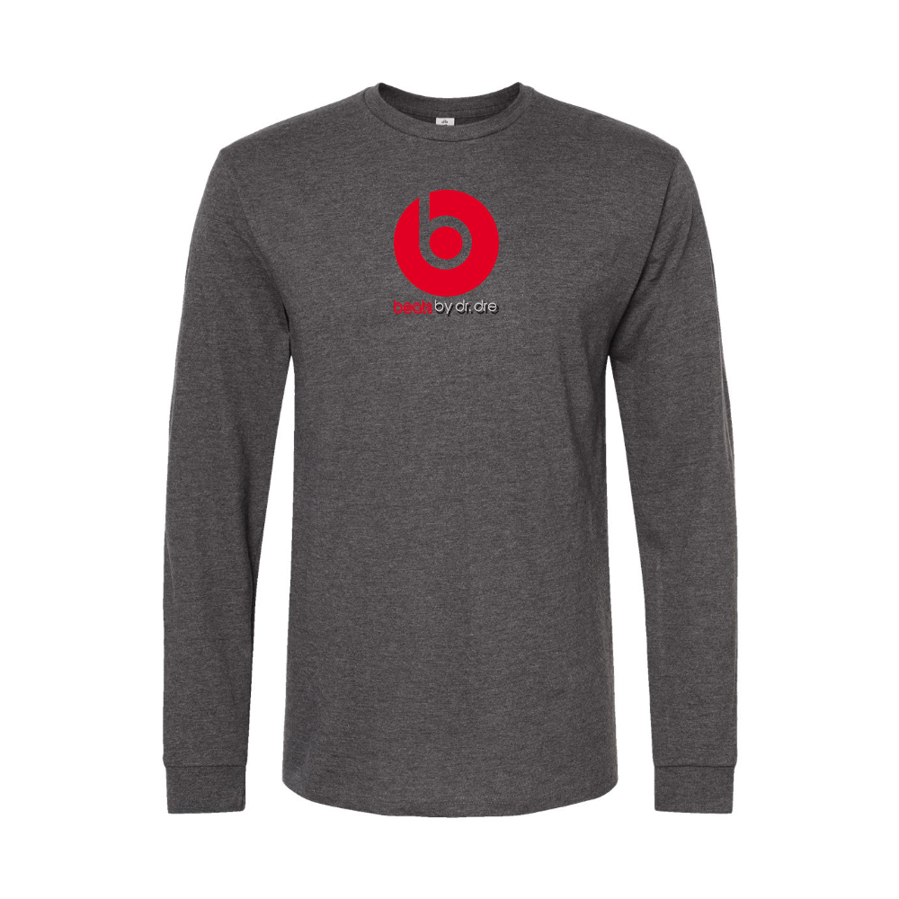 Men's Beats-by Dre Logo Long Sleeve T-Shirt