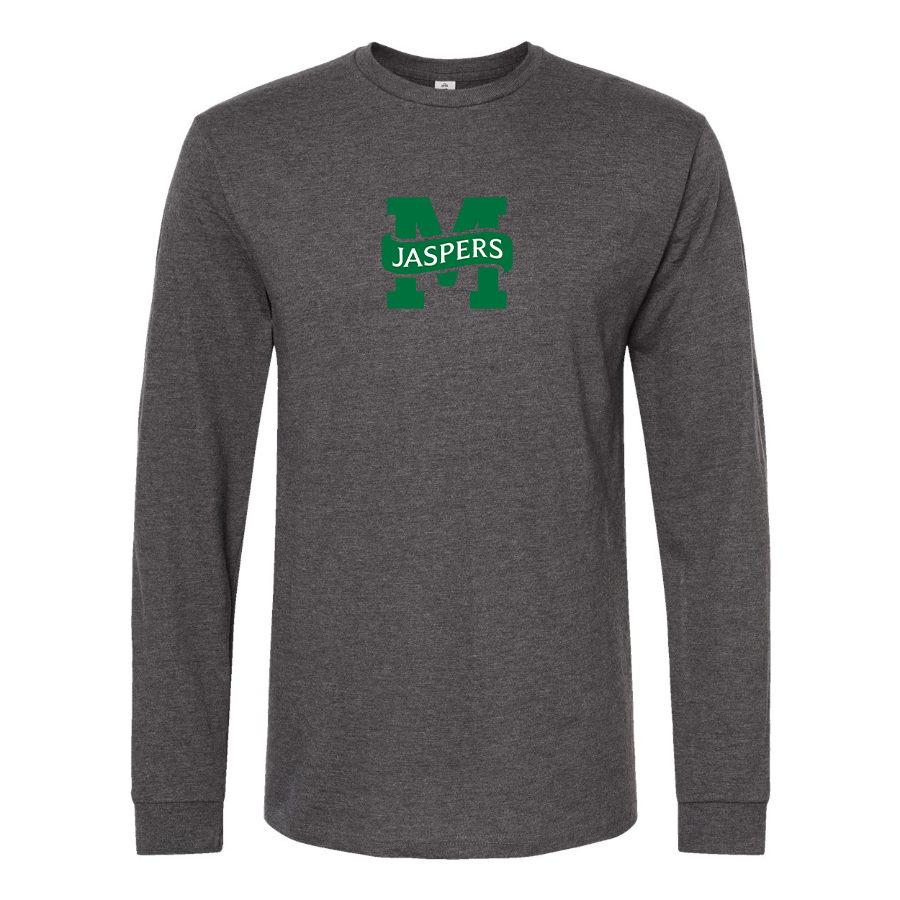 Men's Manhattan Jaspers Logo Long Sleeve T-Shirt