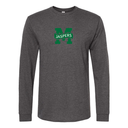 Men's Manhattan Jaspers Logo Long Sleeve T-Shirt