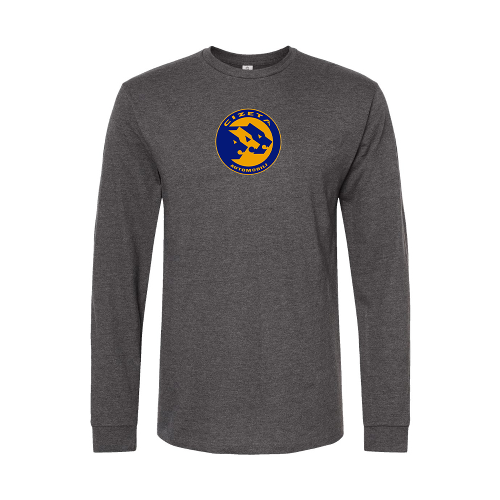 Men's Cizeta Logo Long Sleeve T-Shirt