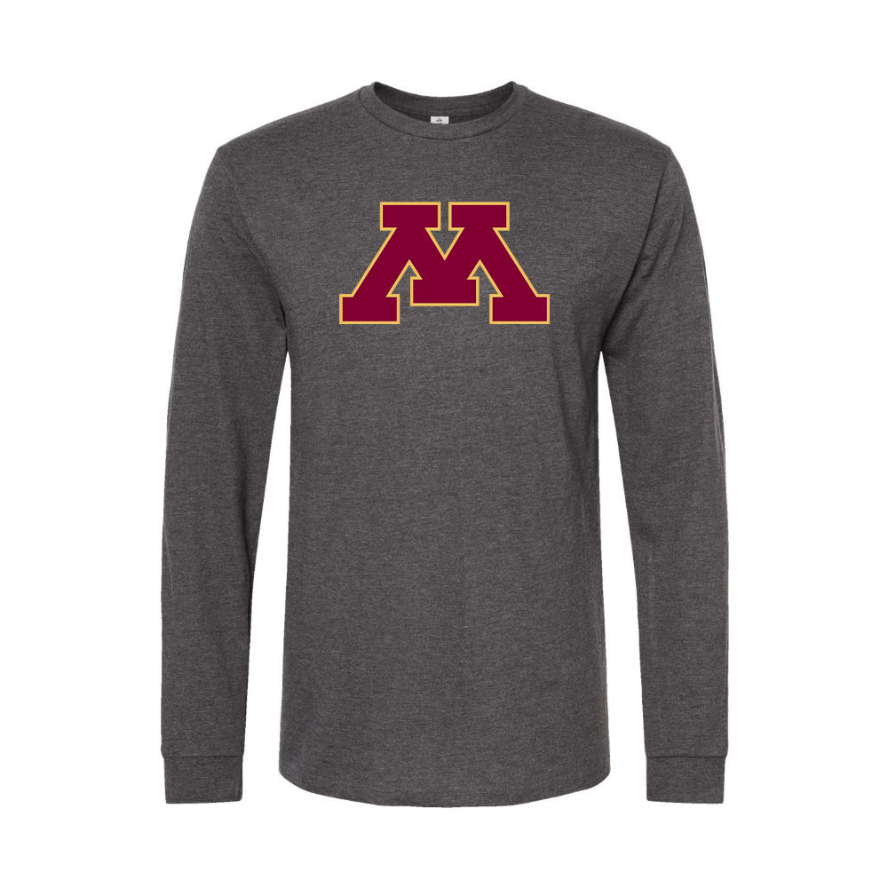 Men's Minnesota Golden Gophers Logo Long Sleeve T-Shirt