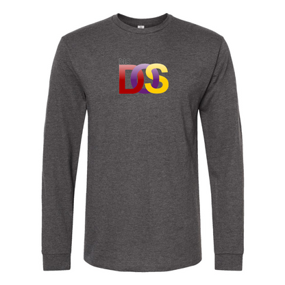 Men's MS DOS Logo Long Sleeve T-Shirt