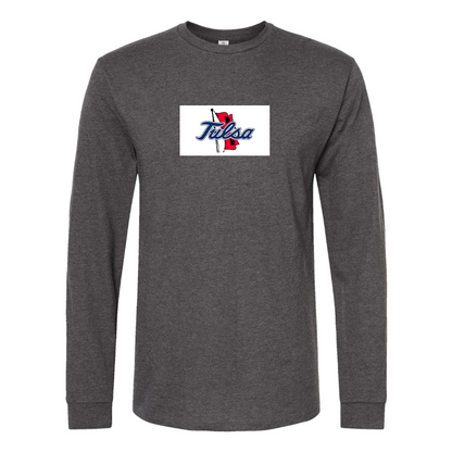 Men's Tulsa Golden Hurricane Logo Long Sleeve T-Shirt