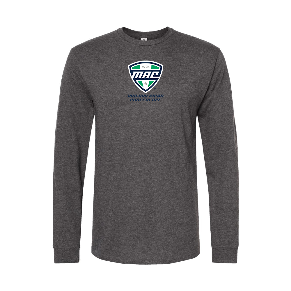 Men's Mid American Conference Logo Long Sleeve T-Shirt