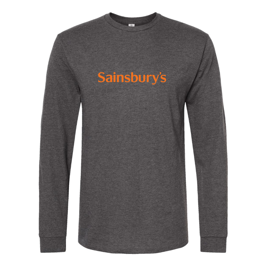 Men's Sainsbury_s Logo Long Sleeve T-Shirt