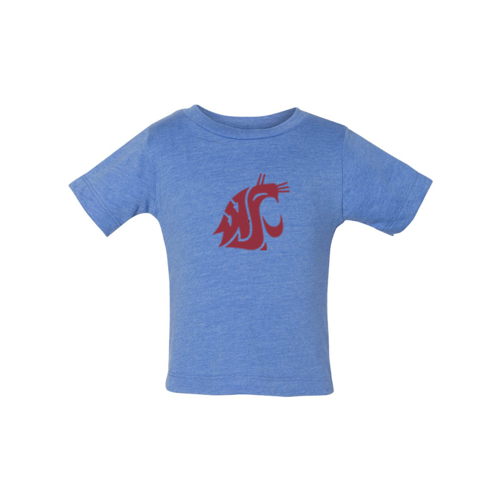 Washington State Cougars BELLA CANVAS Infant Jersey Tee