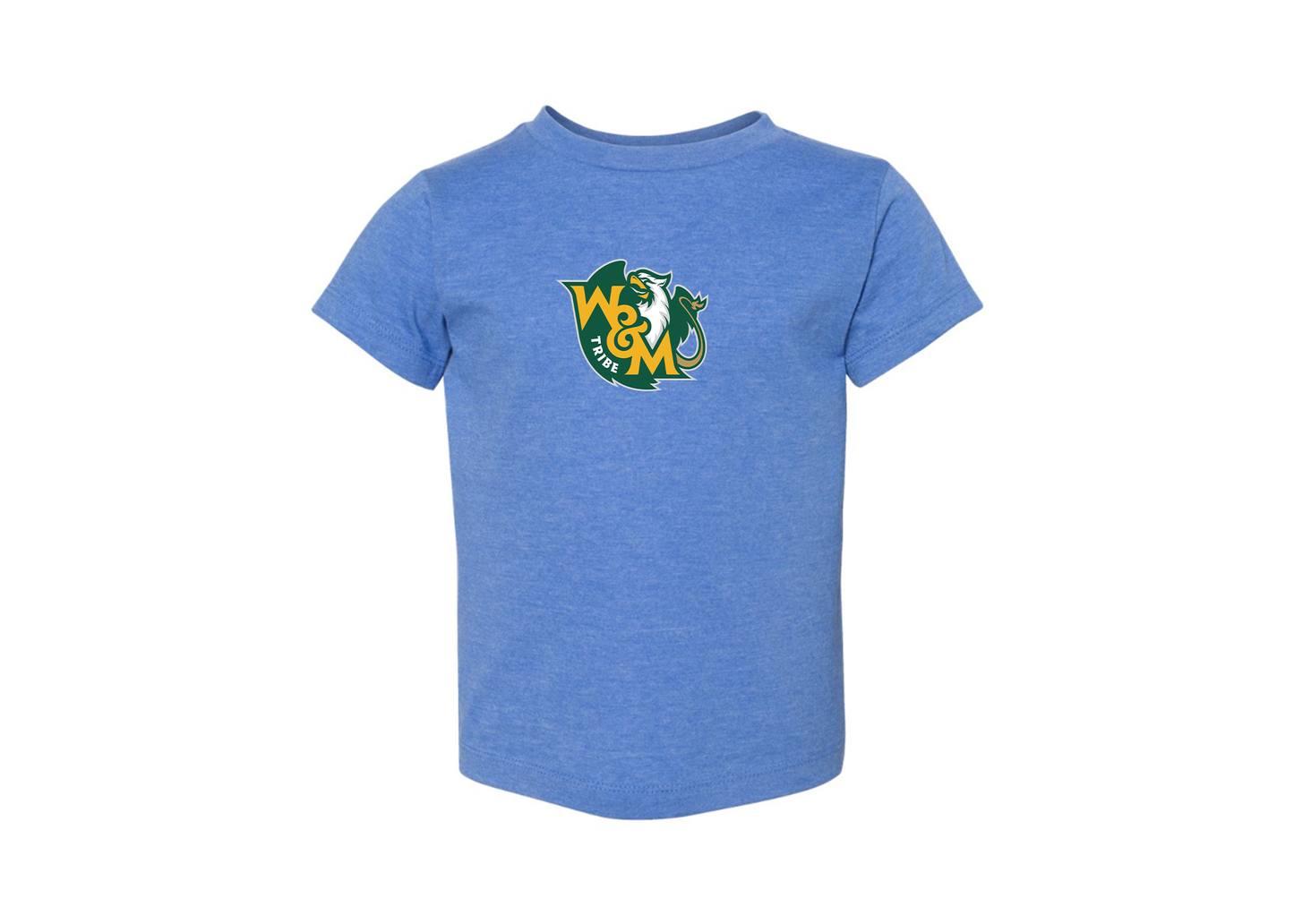 William and Mary Tribe BELLA  CANVAS Toddler Jersey Tee