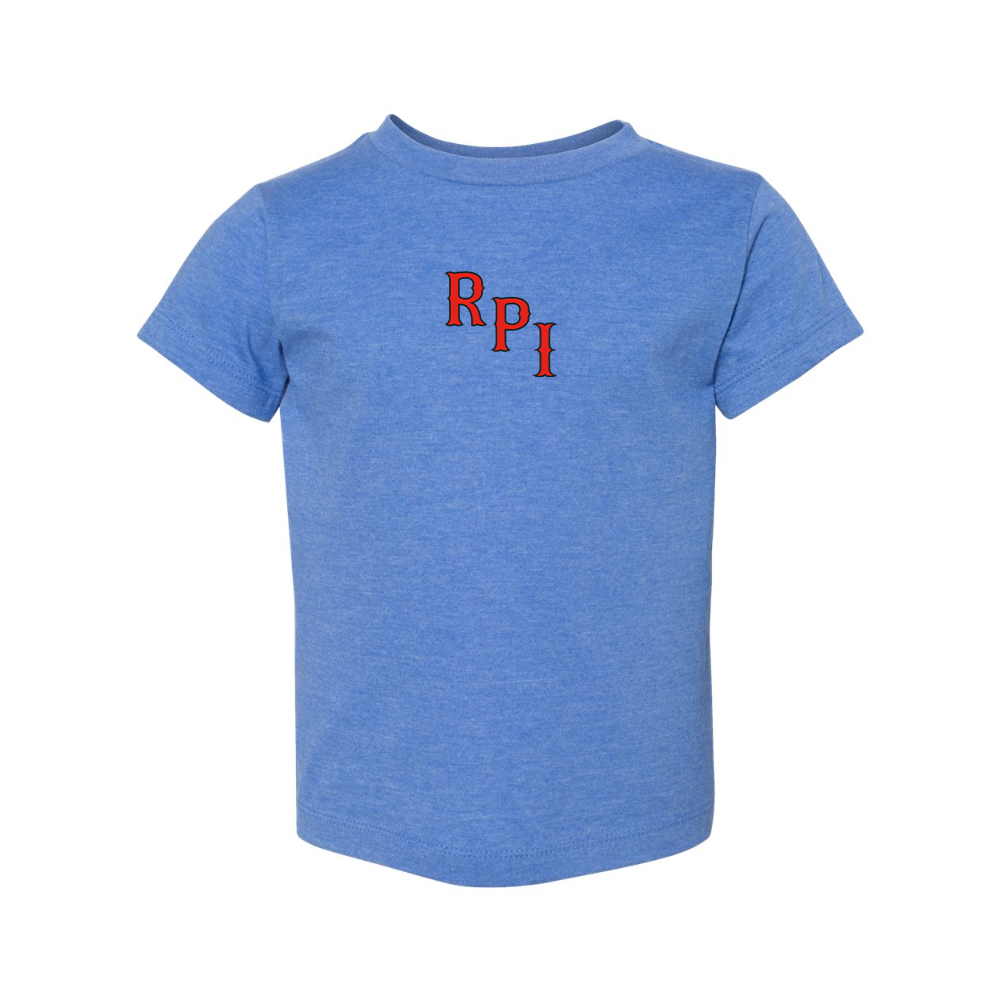 RPI Engineers Logo BELLA  CANVAS Toddler Jersey Tee