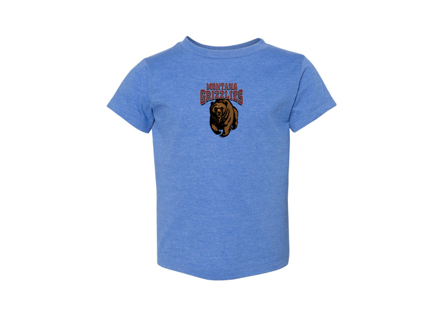 Montana Grizzliesl BELLA  CANVAS Toddler Jersey Tee