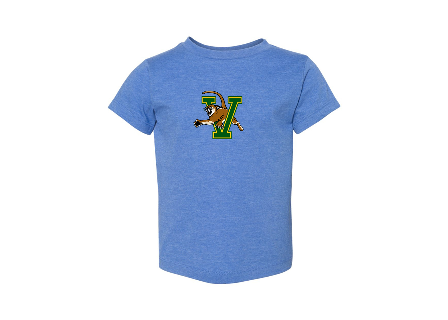Vermont Catamounts BELLA  CANVAS Toddler Jersey Tee